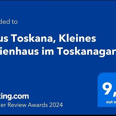 Haus Toskana, Kleines Ferienhaus Im Toskanagarten Bad Sulza Exteriér fotografie