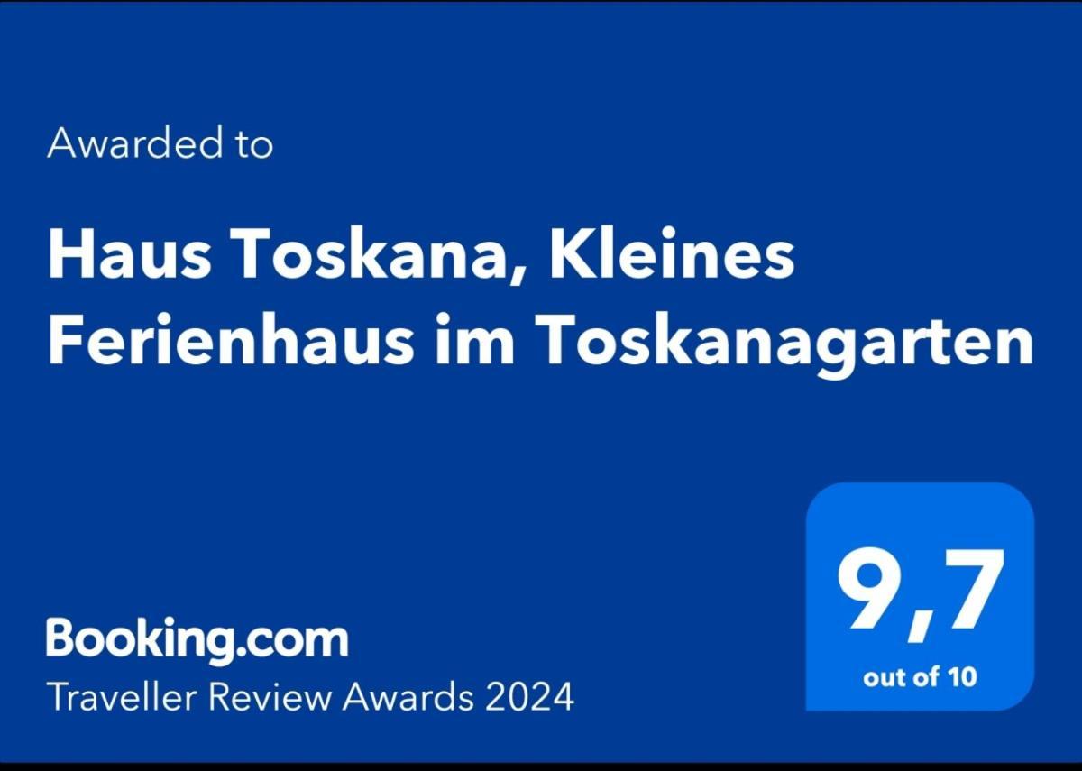 Haus Toskana, Kleines Ferienhaus Im Toskanagarten Bad Sulza Exteriér fotografie